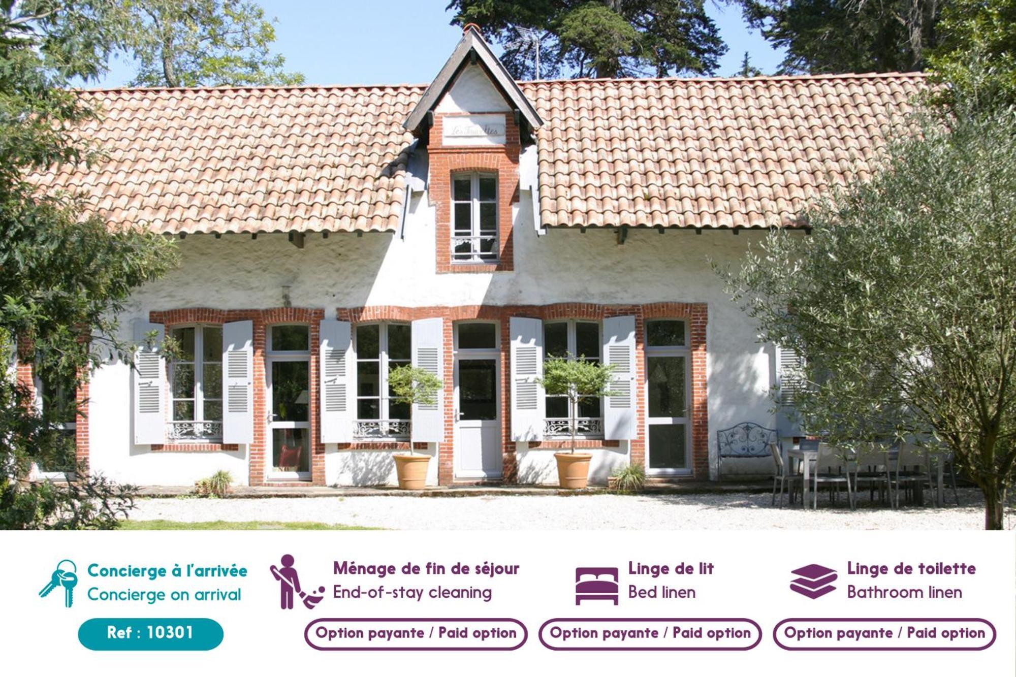 Villa Traditionnelle Pour 8 - 550M De La Plage Noirmoutier-en-l'Ile Εξωτερικό φωτογραφία